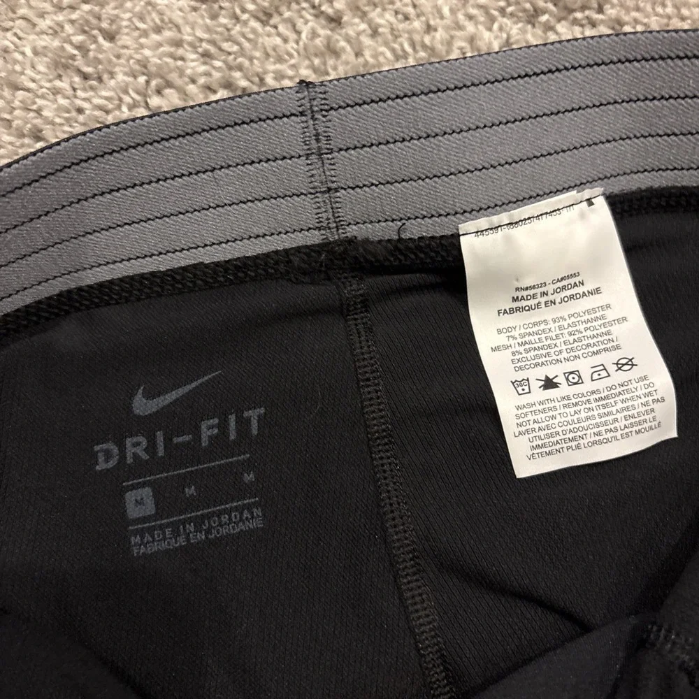 Mens Nike Pro 3/4 Spandex Tights Compression Pants Black CJ0961 Medium